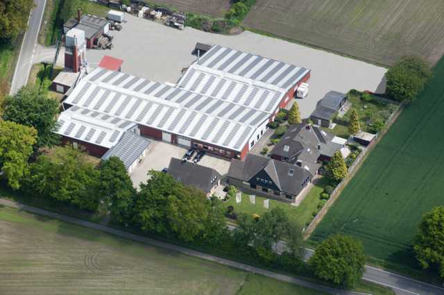 Luftbild unseres Unternehmens in 2013 - Gebrüder Vinkelau GmbH Deipenbrock 39 48739 Legden